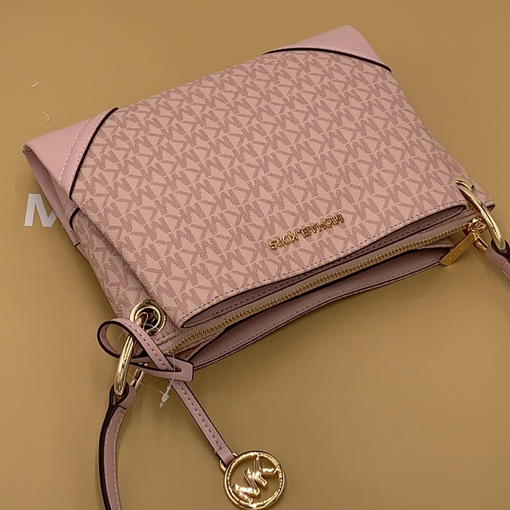 MICHAEL KORS NICOLE LG TRIPLE COMPARTMENT CROSSBODY - Picture 4 of 16